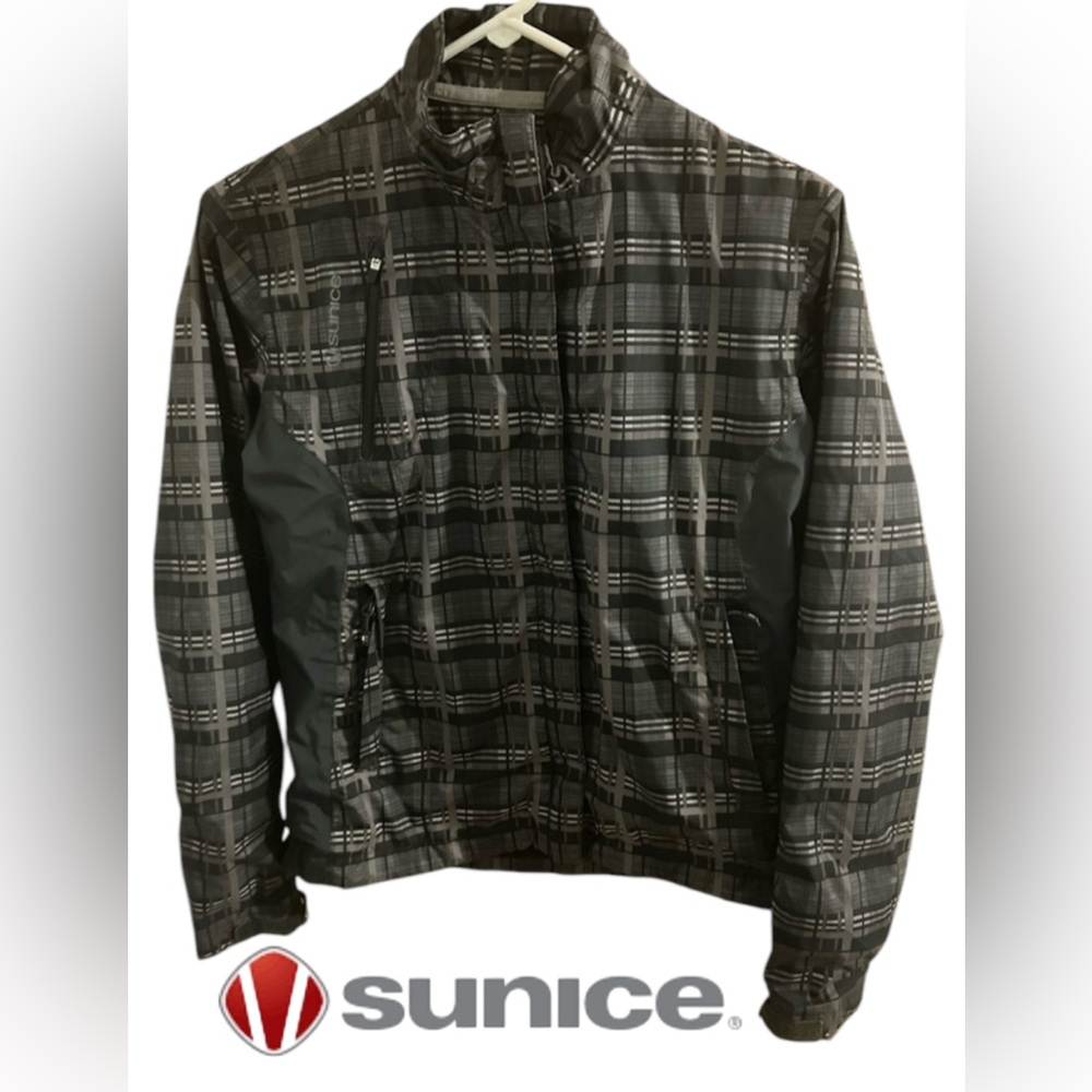 WATERPROOF JACKET PLAID SUNICE SPRING COAT WOMENS
